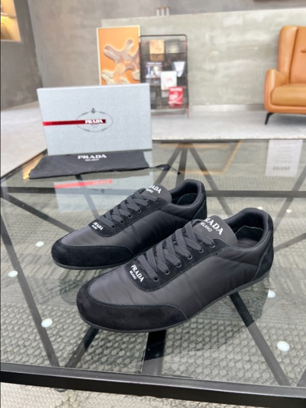 Prada Monaco Snickers Black Sneakers Reps 5