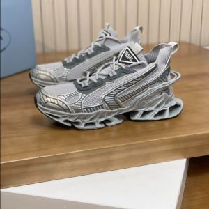 Prada Blade Type Grey Sneakers Reps 4