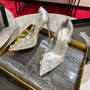 Christian Louboutin Degraqueen Pumps White Reps 4