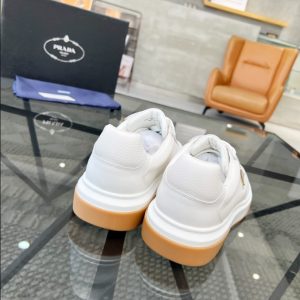 Prada Triangle-logo White Sneakers Reps 5