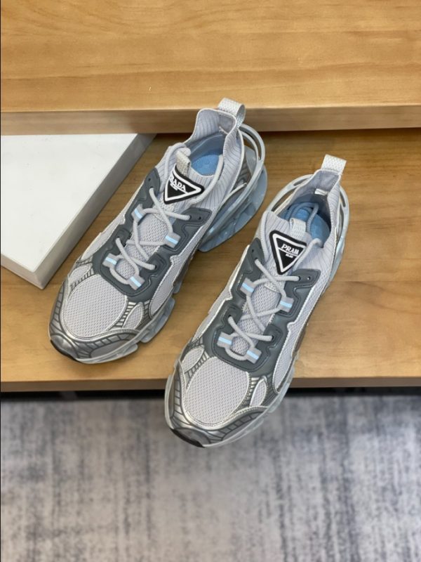 Prada Blade Type Grey Sneakers Reps 6