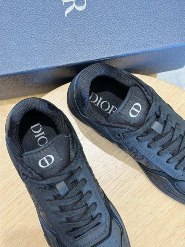 Christian Dior B27 Low Top Sneaker 'Black' 5