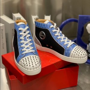 Christian Louboutin Lou Spikes Orlato ‘Multicolor’ Sneaker Reps 3