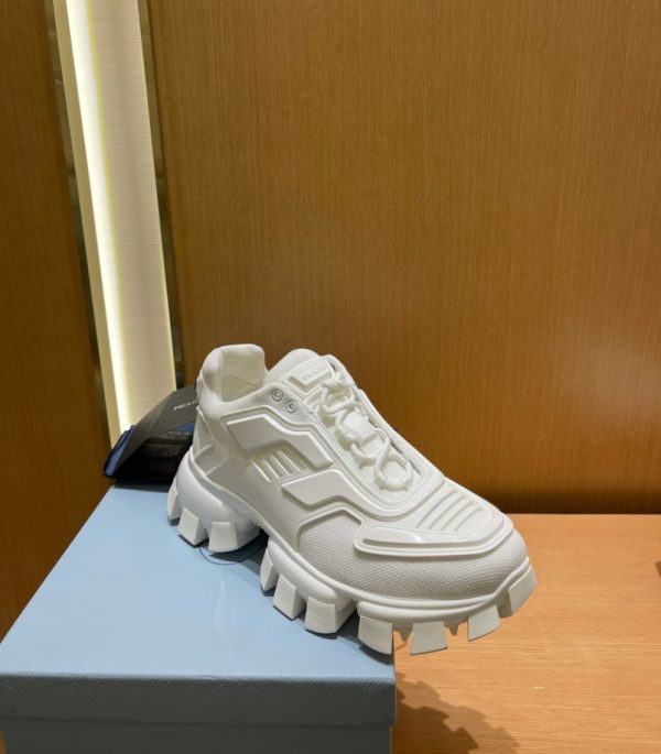 Prada Cloudbust Thunder White Sneakers Reps 5