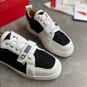 Christian Louboutin Rantulow White Black 5