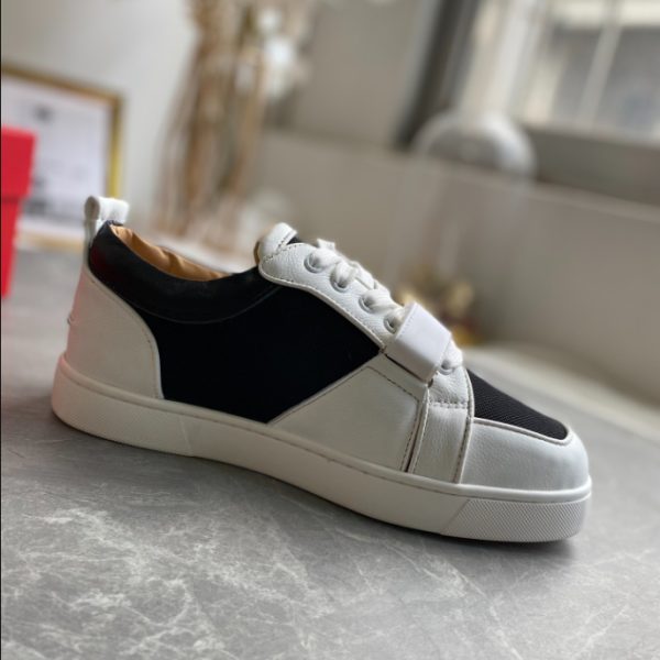 Christian Louboutin Rantulow White Black 4