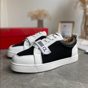 Christian Louboutin Rantulow White Black 6