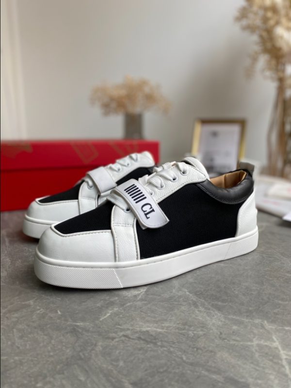 Christian Louboutin Rantulow White Black 6