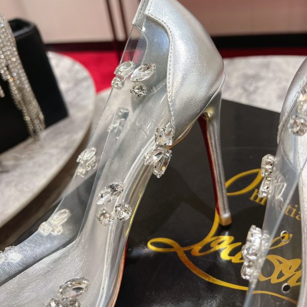 Christian Louboutin Degraqueen Pumps White Reps 6