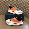 Dior B22 Technical Mesh Black White Orange Sneaker Reps