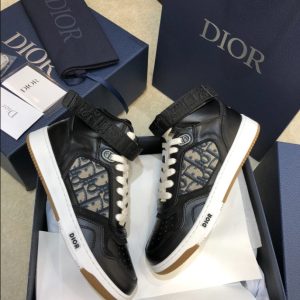 Dior B27 High ‘Dior Oblique Black’ Sneaker Reps 3