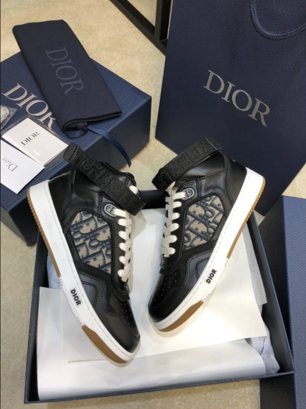 Dior B27 High ‘Dior Oblique Black’ Sneaker Reps 3