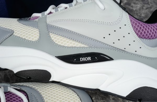 Dior B22 Triple Purple and Grey Sneaker Reps 3