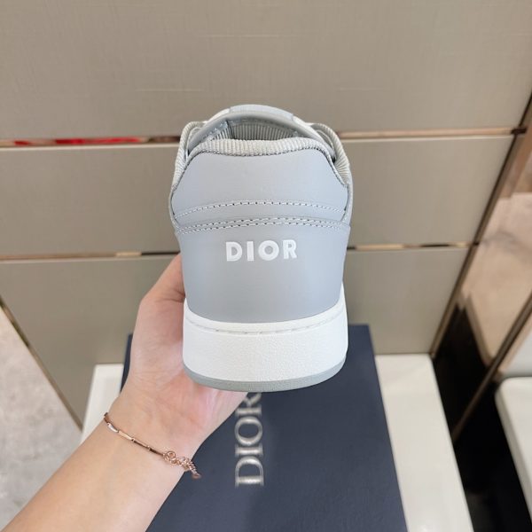 Dior B27 Low Dior Gray CD Diamond Sneaker Reps 1