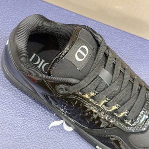 Dior B27 Black Patent Calfskin Sneaker Reps 3