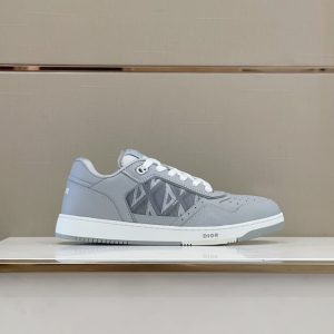 Dior B27 Low Dior Gray CD Diamond Sneaker Reps