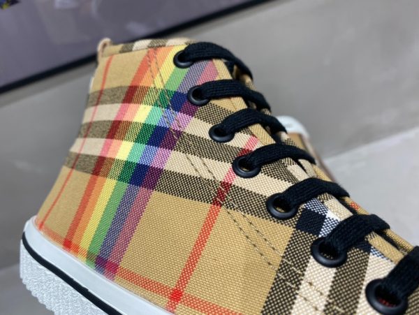 Burberry Rainbow Print High Top Sneaker Reps 3