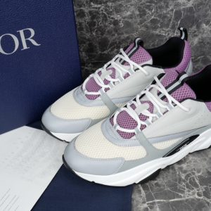 Dior B22 Triple Purple and Grey Sneaker Reps 1