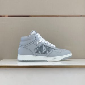 Dior B27 High ‘Gray CD Diamond’ Sneaker Reps