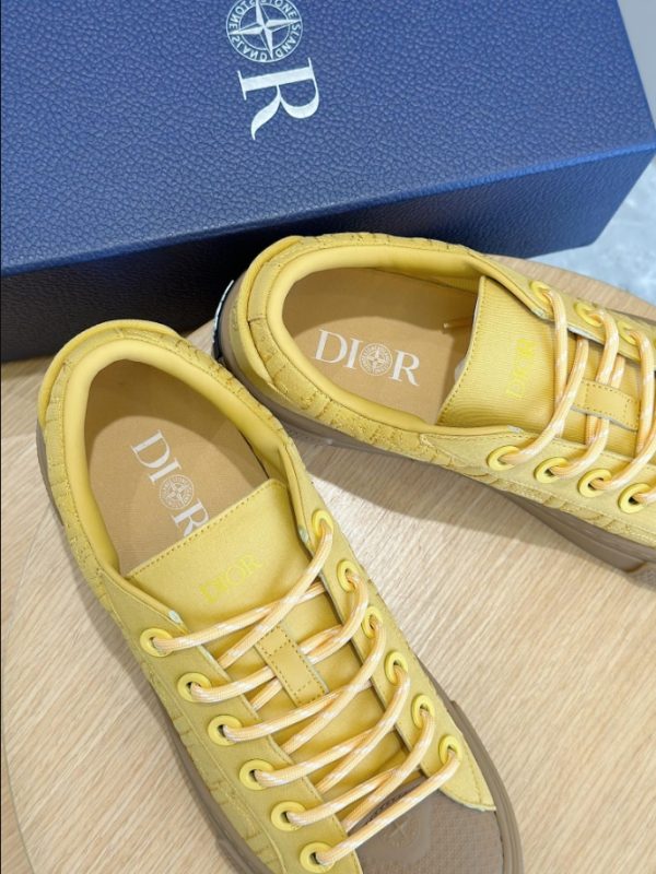 Dior x Stone Island Limited Editio 2n Yellow Sneaker Reps