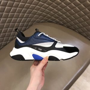 Dior B22 White Gray Mesh Sneaker Reps 4