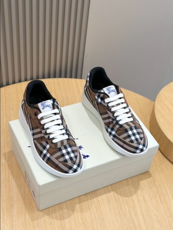 Burberry Rangleton Check Birch Brown Sneaker Reps 4