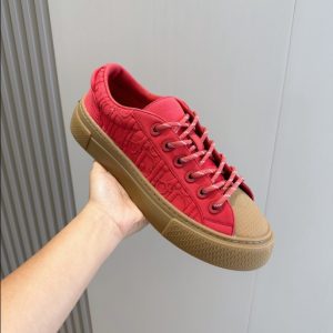 Dior x Stone Island Limited Edition Red Sneaker Reps 2