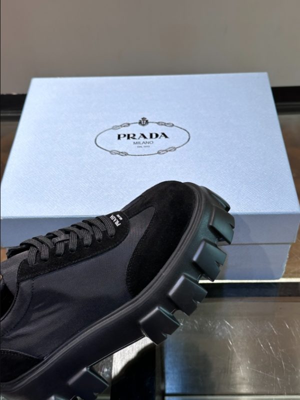 Prada Cloudbust Black Sneakers Reps 1