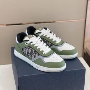 Dior B27 Low ‘Green Cream Dior’ Sneaker Reps 3