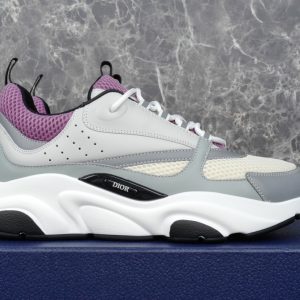 Dior B22 Triple Purple and Grey Sneaker Reps