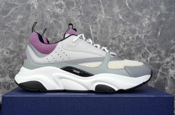 Dior B22 Triple Purple and Grey Sneaker Reps