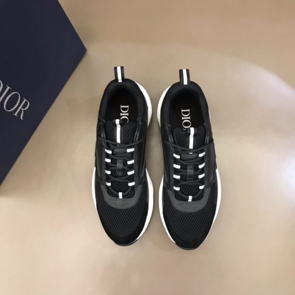 Dior B22 Multicolor Stitching Black Sneaker Reps 5