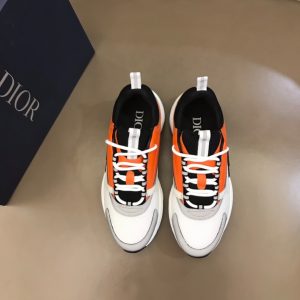 Dior B22 Sport White Orange Sneaker Reps 2