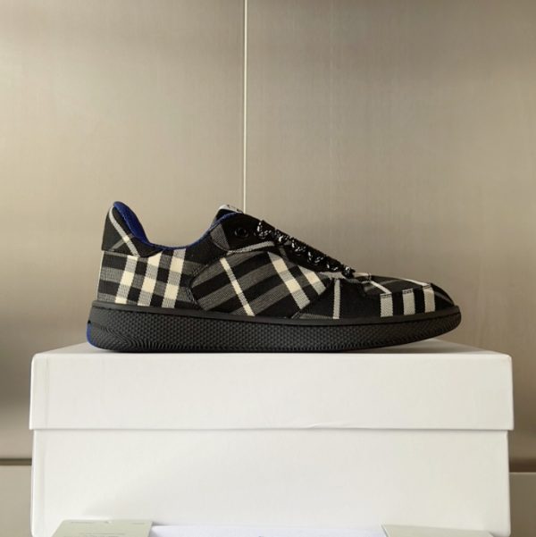 Burberry Terrace Check Black Sneaker Reps