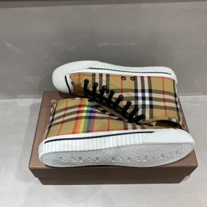 Burberry Rainbow Print High Top Sneaker Reps 1