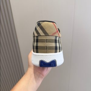 Burberry Rangleton Check Birch Light Brown Sneaker Reps 5