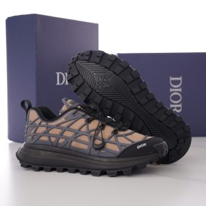 Dior B31 Runner Black Brown Khaki Sneaker Reps 2