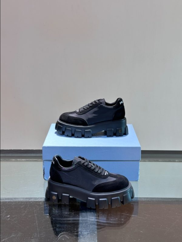 Prada Cloudbust Black Sneakers Reps 2