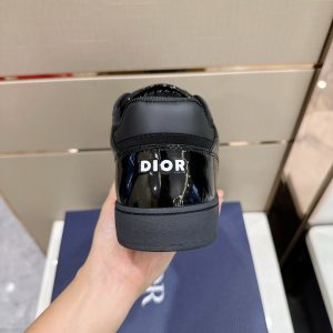 Dior B27 Black Patent Calfskin Sneaker Reps 2