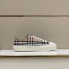 Burberry Beige Check Cotton Sneaker Reps