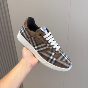 Burberry Rangleton Check Birch Brown Sneaker Reps 1