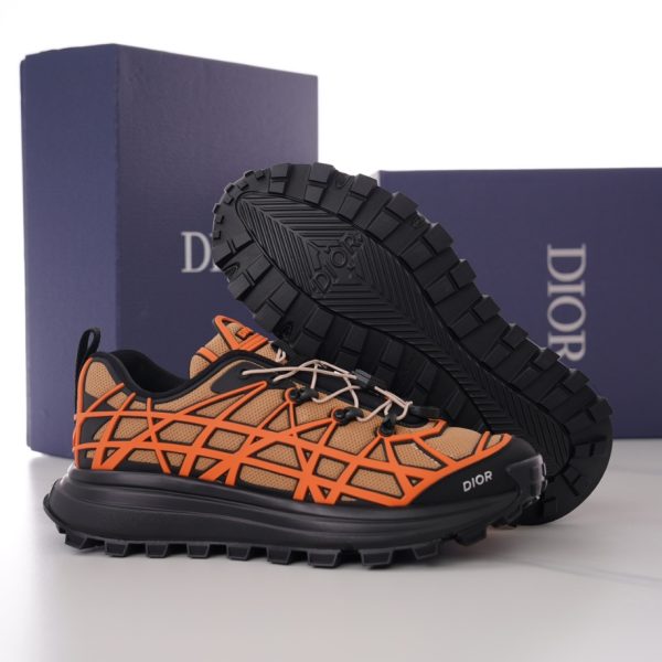 Dior B31 Runner Beige Orange Sneaker Reps 4