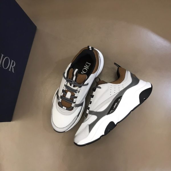 Dior B22 Sneaker Multi Color White Gray Brown Sneaker Reps 2