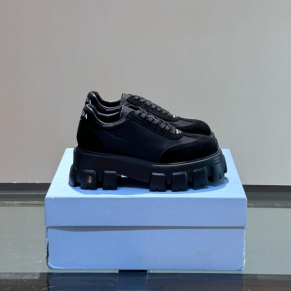 Prada Cloudbust Black Sneakers Reps