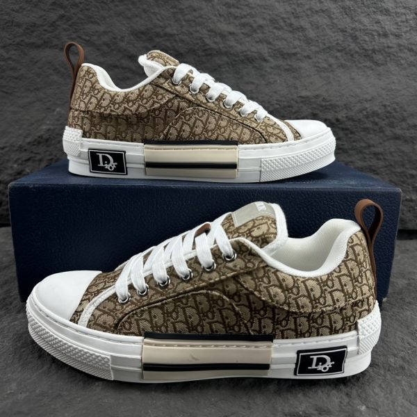 DIOR B23 Skater Low Top Beige Sneaker Reps 2