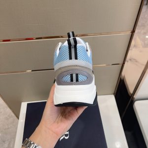 Dior B22 Technical Mesh White Blue Beige Sneaker Reps 3