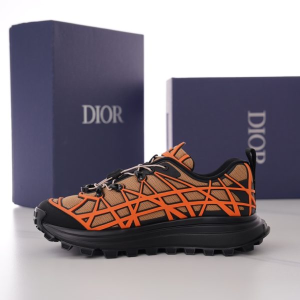 Dior B31 Runner Beige Orange Sneaker Reps 2