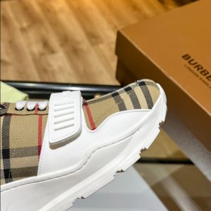 Burberry Beige Burb Trainers Sneaker Reps 1