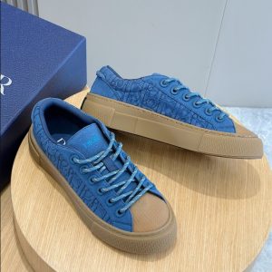 Dior x Stone Island Limited Edition Blue Sneaker Reps 2