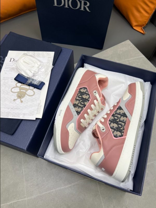 Dior B27 Low Top 'Pink Cream' Sneaker Reps 3